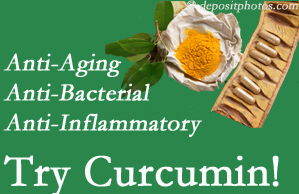 Pain-relieving curcumin may be a good addition to the Williamson chiropractic treatment plan. 